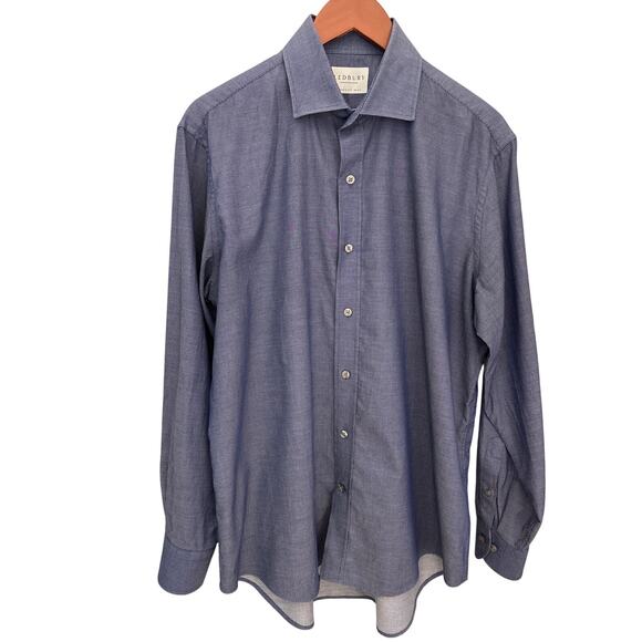 Ledbury Shirtmakers Men’s Large Classic Fit Dress Shirt Button Down 16.5 neck - Picture 1 of 10